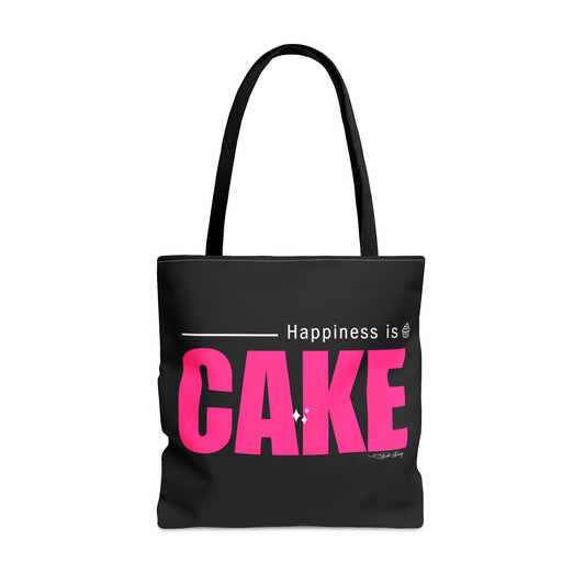 Happiness Is Cake Tote Bag