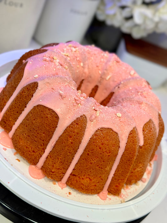 Strawberry Shortcake Bunt Cake