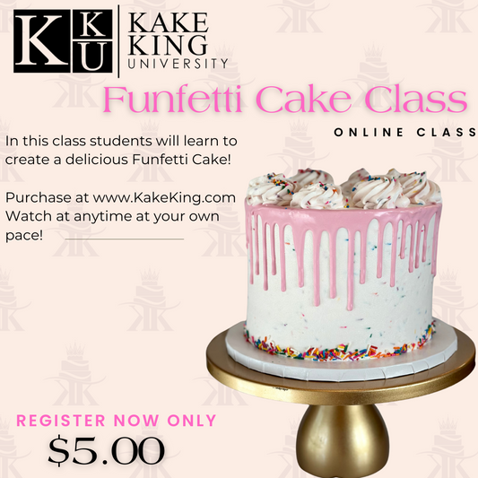 Funfetti Cake Class